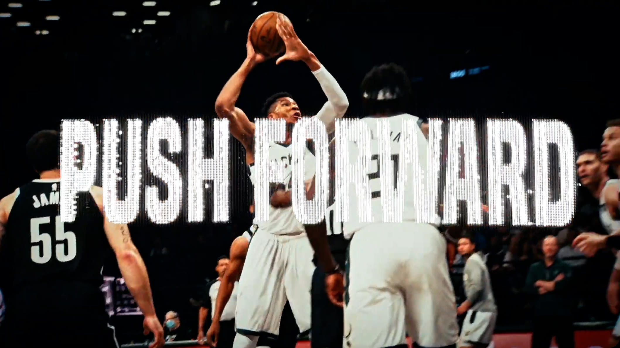 PUSH FORWARD title frame