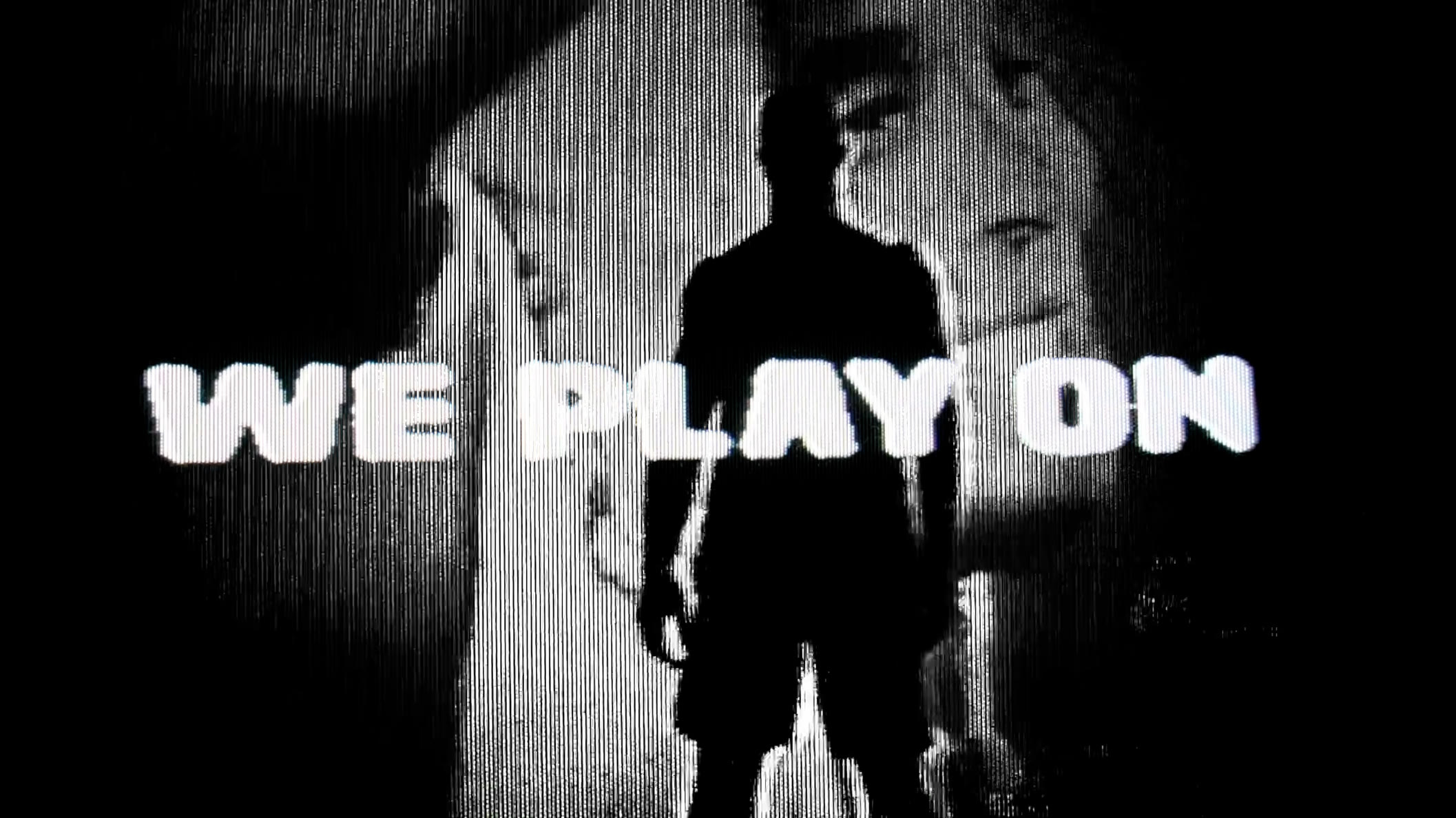 WE PLAY ON title frame